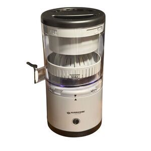 Hurricane Juicer Portable Citrus Juicer Gray Model 23086 USB Rechargeable Works